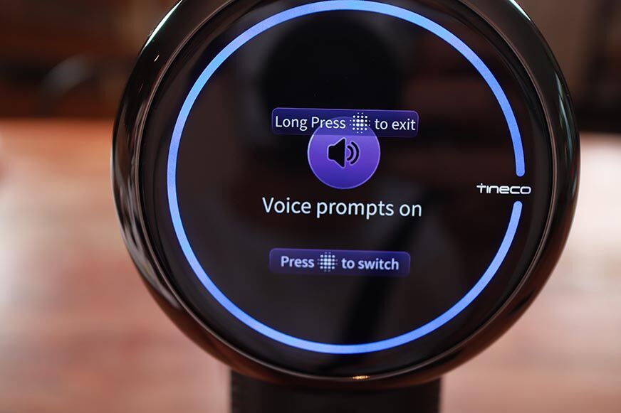 Der Tineco S15 Pro Display Touchbar